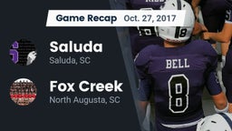 Recap: Saluda  vs. Fox Creek  2017