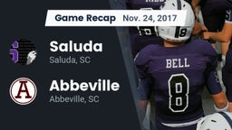 Recap: Saluda  vs. Abbeville  2017