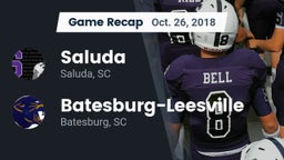 Recap: Saluda  vs. Batesburg-Leesville  2018