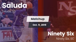 Matchup: Saluda vs. Ninety Six  2019