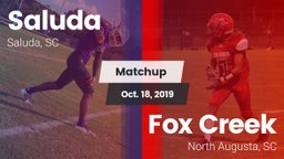 Matchup: Saluda vs. Fox Creek  2019