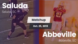 Matchup: Saluda vs. Abbeville  2019