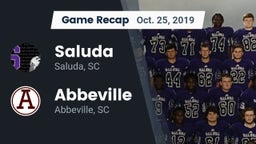 Recap: Saluda  vs. Abbeville  2019