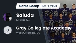 Recap: Saluda  vs. Gray Collegiate Academy 2020