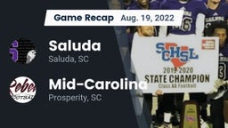 Recap: Saluda  vs. Mid-Carolina  2022