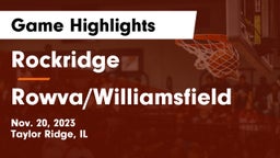 Rockridge  vs Rowva/Williamsfield  Game Highlights - Nov. 20, 2023