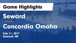 Seward  vs Concordia Omaha Game Highlights - Feb 11, 2017