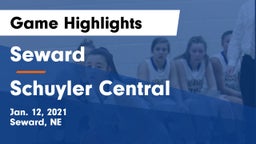 Seward  vs Schuyler Central  Game Highlights - Jan. 12, 2021