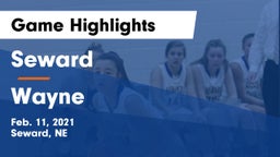 Seward  vs Wayne  Game Highlights - Feb. 11, 2021