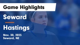 Seward  vs Hastings  Game Highlights - Nov. 30, 2023