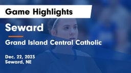 Seward  vs Grand Island Central Catholic Game Highlights - Dec. 22, 2023