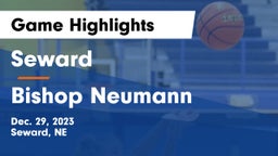 Seward  vs Bishop Neumann  Game Highlights - Dec. 29, 2023