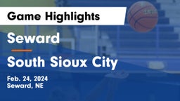 Seward  vs South Sioux City  Game Highlights - Feb. 24, 2024