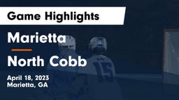 Marietta  vs North Cobb  Game Highlights - April 18, 2023