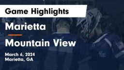 Marietta  vs Mountain View  Game Highlights - March 6, 2024