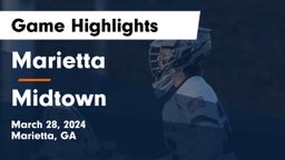 Marietta  vs Midtown   Game Highlights - March 28, 2024
