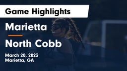 Marietta  vs North Cobb  Game Highlights - March 20, 2023