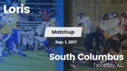 Matchup: Loris vs. South Columbus  2017