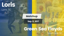 Matchup: Loris vs. Green Sea Floyds  2017