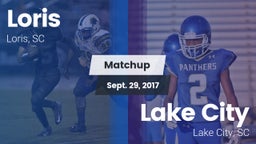 Matchup: Loris vs. Lake City  2017