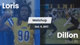 Matchup: Loris vs. Dillon  2017