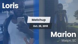 Matchup: Loris vs. Marion  2018