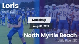 Matchup: Loris vs. North Myrtle Beach  2019