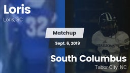 Matchup: Loris vs. South Columbus  2019