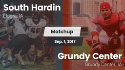 Matchup: South Hardin vs. Grundy Center  2017
