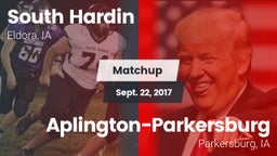 Matchup: South Hardin vs. Aplington-Parkersburg  2017