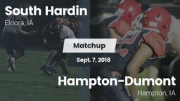 Matchup: South Hardin vs. Hampton-Dumont  2018