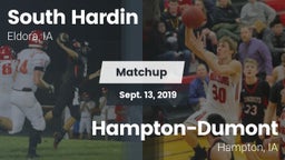 Matchup: South Hardin vs. Hampton-Dumont  2019