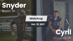 Matchup: Snyder vs. Cyril  2017