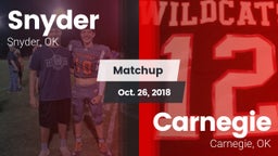 Matchup: Snyder vs. Carnegie  2018