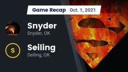 Recap: Snyder  vs. Seiling  2021