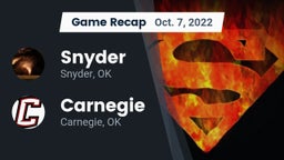 Recap: Snyder  vs. Carnegie  2022