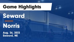 Seward  vs Norris  Game Highlights - Aug. 26, 2023