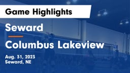 Seward  vs Columbus Lakeview  Game Highlights - Aug. 31, 2023