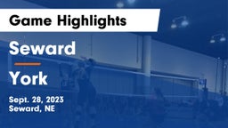 Seward  vs York  Game Highlights - Sept. 28, 2023