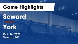 Seward  vs York  Game Highlights - Oct. 14, 2023