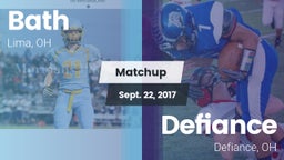 Matchup: Bath vs. Defiance  2017
