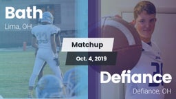 Matchup: Bath vs. Defiance  2019