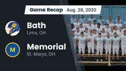 Recap: Bath  vs. Memorial  2020