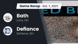 Recap: Bath  vs. Defiance  2021