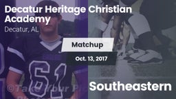 Matchup: Decatur Heritage Chr vs. Southeastern 2017
