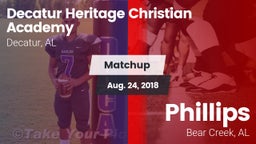 Matchup: Decatur Heritage Chr vs. Phillips  2018