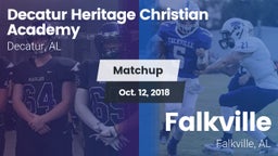 Matchup: Decatur Heritage Chr vs. Falkville  2018
