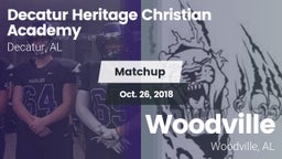 Matchup: Decatur Heritage Chr vs. Woodville  2018