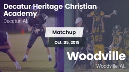 Matchup: Decatur Heritage Chr vs. Woodville  2019