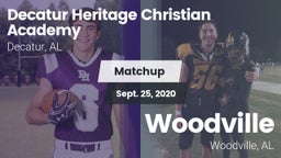 Matchup: Decatur Heritage Chr vs. Woodville  2020